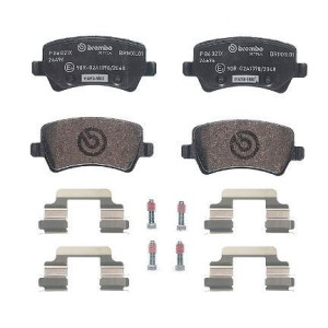 BREMBO P 86 021X Pastiglie freno posteriore per Volvo V60 S60 V70 S80 XC60 XC70
