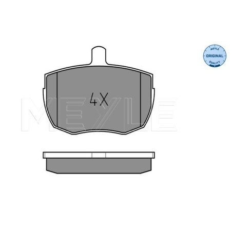 MEYLE 025 203 5918 Plaquettes de frein avant pour Transit Defender 110/127