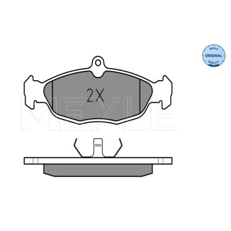 MEYLE 025 205 4716 Pastiglie freno anteriore per Astra Corsa Vectra Cavalier Combo XJ Lanos Nexia