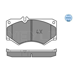 MEYLE 025 207 8418 Pastiglie freno anteriore per G T1 T1/TN LT T2/LN1 100