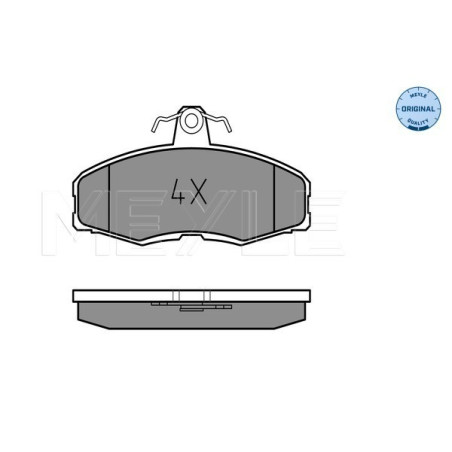 MEYLE 025 208 6117 Brake Pads Set Front for Felicia Favorit Sierra Caddy