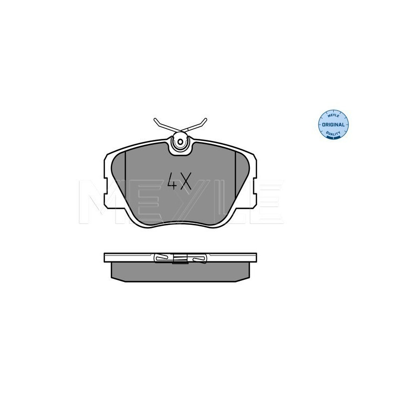 MEYLE 025 209 4119 Pastillas de freno delantero para Mercedes 124 E 190