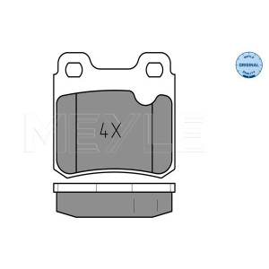 MEYLE 025 211 4015 Pastillas de freno trasero para Astra Vectra Cavalier Calibra 900 Kadett Astravan