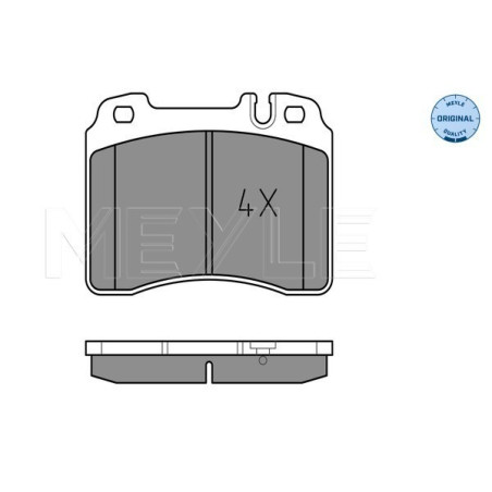 MEYLE 025 211 5317 Plaquettes de frein avant pour Mercedes E 124 SL CLK 190 C