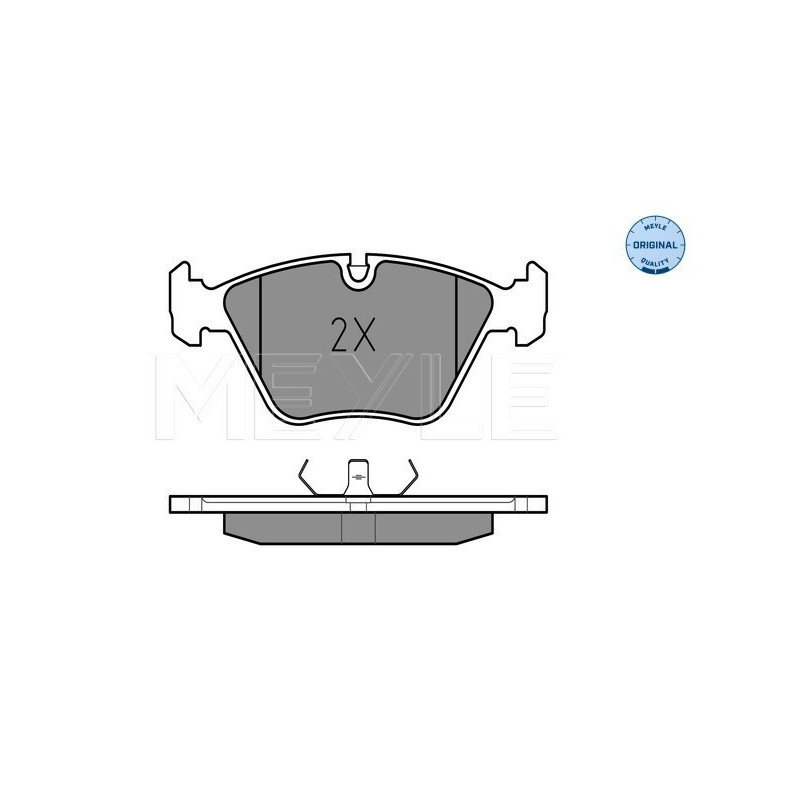 MEYLE 025 212 1118 Pastillas de freno delantero para 100 200 Coupe 605 Quattro