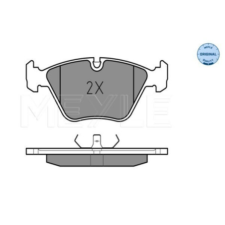 MEYLE 025 212 1118 Pastiglie freno anteriore per 100 200 Coupe 605 Quattro