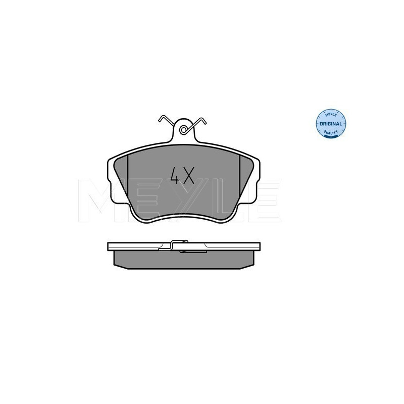 MEYLE 025 212 1717 Brake Pads Set Front for Volvo 440 460 480