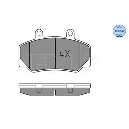 MEYLE 025 212 3316 Brzdové destičky přední pro Volvo 740 940 760 960 780