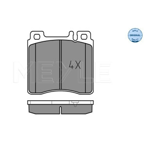 MEYLE 025 213 0318 Bremsbeläge Vorne für Mercedes S