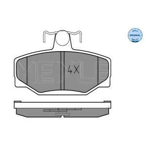 MEYLE 025 213 8513 Brzdové destičky zadní pro Volvo 740 940 960 760 V70 S90 V90 780 850 XC70