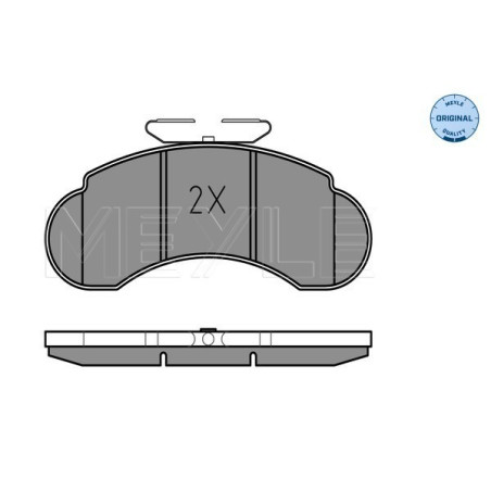 MEYLE 025 215 7314 Bremsbeläge Vorne für Mercedes 100