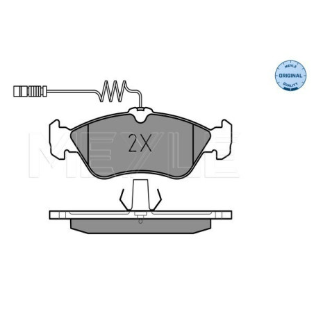 MEYLE 025 215 9218 Brake Pads Set Rear for Sprinter LT