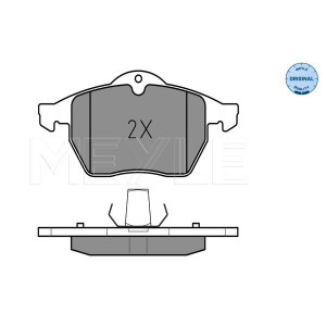 MEYLE 025 218 2919 Brake Pads Set Front for Vectra 9-5 Calibra Astra