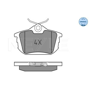 MEYLE 025 218 6115 Pastiglie freno posteriore per Carisma S40 V40 Colt CZC Space Star Forfour