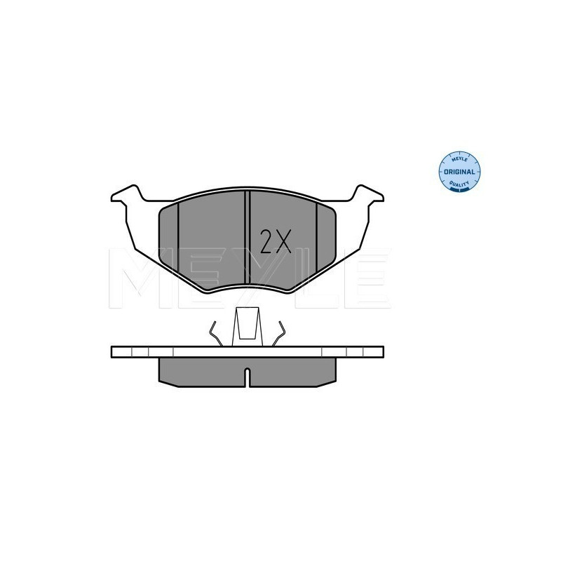MEYLE 025 218 6615 Brake Pads Set Front for Cordoba Polo Ibiza Golf Toledo Vento