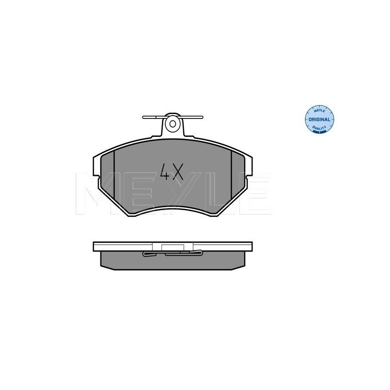 MEYLE 025 219 4519 Brake Pads Set Front for A4 Passat