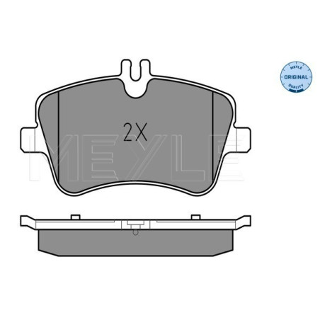 MEYLE 025 231 4419 Brake Pads Set Front for Mercedes C CLK CLC SLK