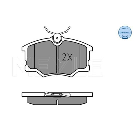 MEYLE 025 235 4616 Brake Pads Set Front for Corsa Corsavan