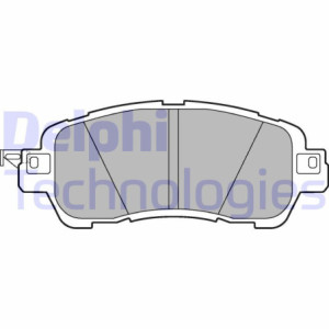 DELPHI LP3189 Pastiglie freno Anteriore per