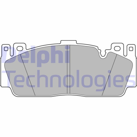 DELPHI LP3156 Pastiglie freno Anteriore per