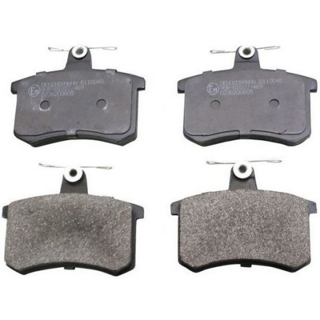 DENCKERMANN B110048 Bremsbeläge Hinten für