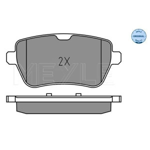 MEYLE 025 250 7119 Pastiglie freno posteriore per W222 A217 C217 R231