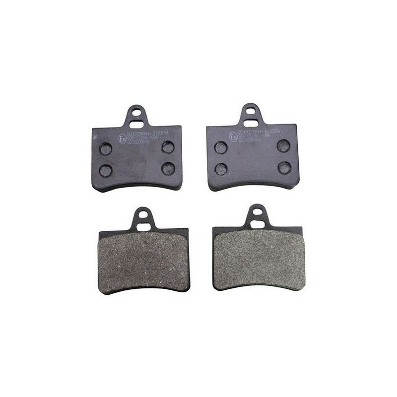 DENCKERMANN B110104 Pastillas de freno Trasero para
