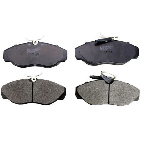 DENCKERMANN B110113 Brzdové destičky Přední pro