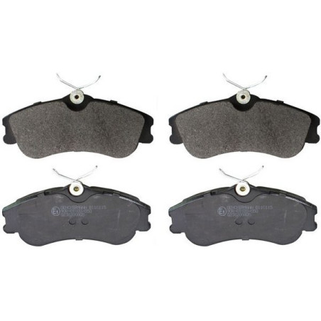 DENCKERMANN B110115 Brake Pads Set Front for