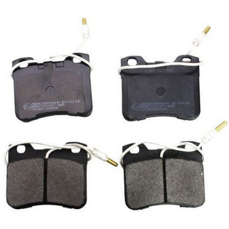 DENCKERMANN B110116 Brake Pads Set Front for