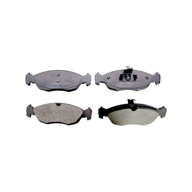 DENCKERMANN B110119 Brzdové destičky Přední pro