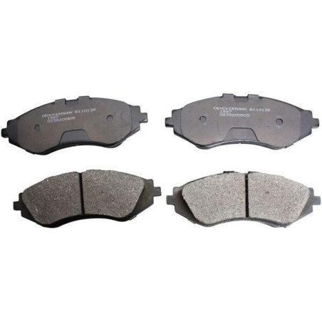 DENCKERMANN B110139 Pastiglie freno Anteriore per