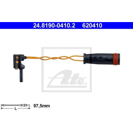 Brake Pad Wear Sensor Mercedes-Benz ATE 24.8190-0410.2