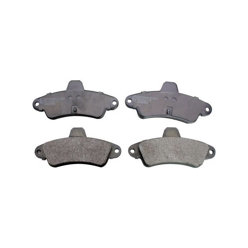 DENCKERMANN B110205 Klocki hamulcowe Tył dla