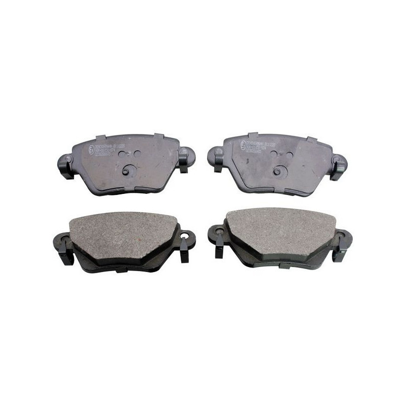 DENCKERMANN B110228 Klocki hamulcowe Tył dla