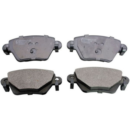 DENCKERMANN B110228 Klocki hamulcowe Tył dla