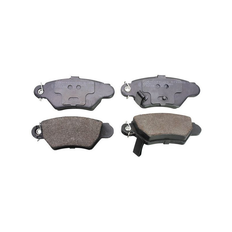 DENCKERMANN B110252 Bremsbeläge Hinten für