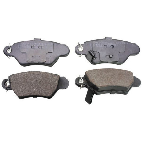 DENCKERMANN B110252 Brake Pads Set Rear for