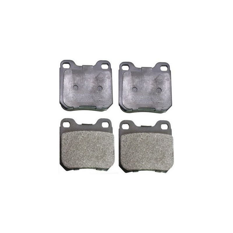 DENCKERMANN B110253 Bremsbeläge Hinten für