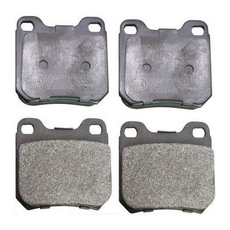 DENCKERMANN B110253 Brzdové platničky Zadné pre