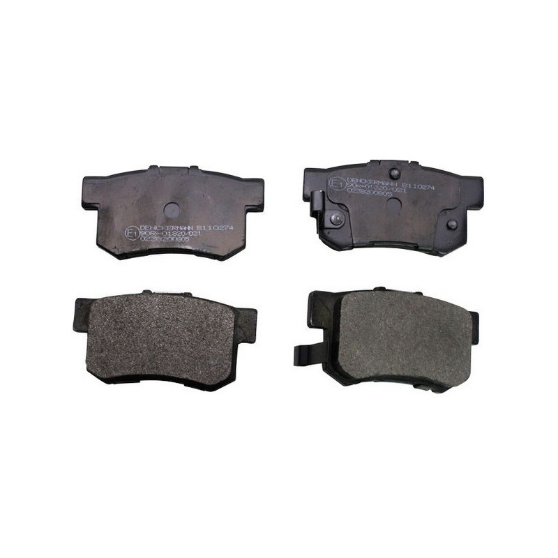 DENCKERMANN B110274 Brake Pads Set Rear for