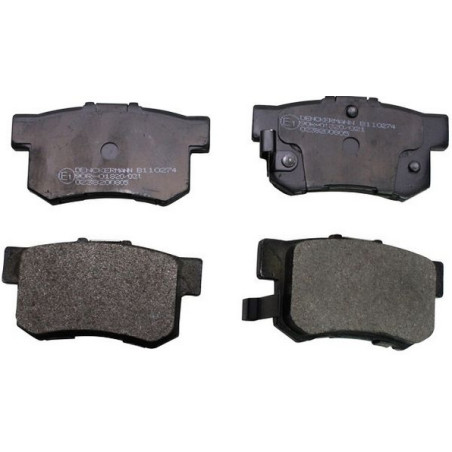 DENCKERMANN B110274 Plaquettes de frein Arrière pour