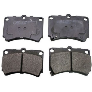 DENCKERMANN B110392 Pastiglie freno Anteriore per