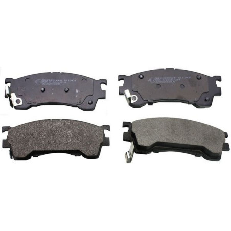 DENCKERMANN B110431 Brake Pads Set Front for