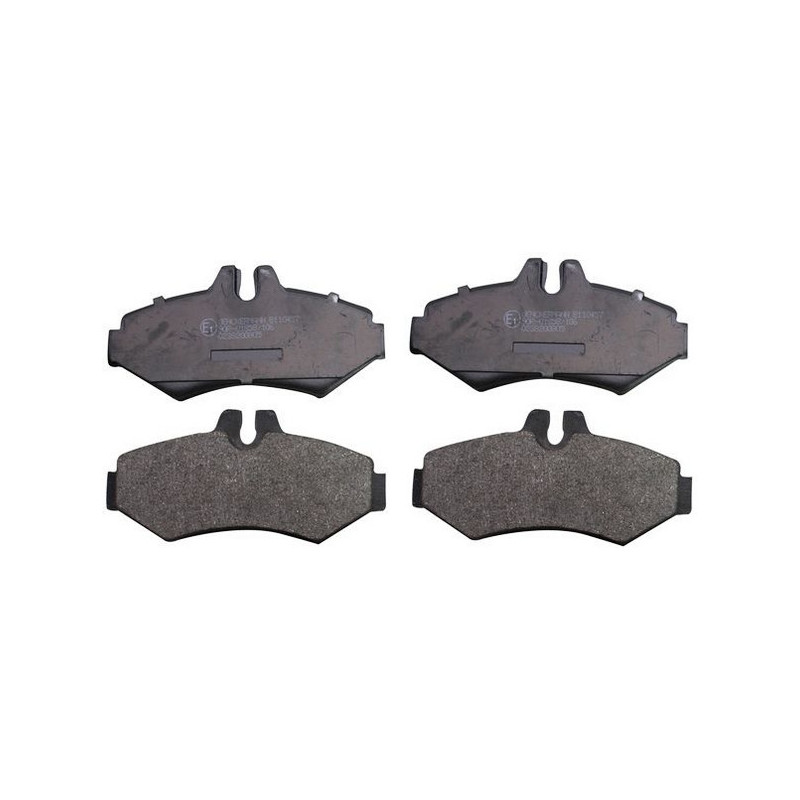 DENCKERMANN B110457 Brzdové destičky Zadní pro