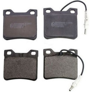 DENCKERMANN B110472 Pastillas de freno Trasero para