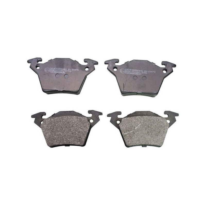 DENCKERMANN B110473 Brake Pads Set Rear for