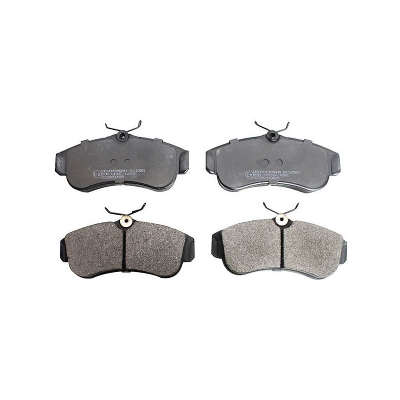 DENCKERMANN B110561 Brzdové platničky Predné pre