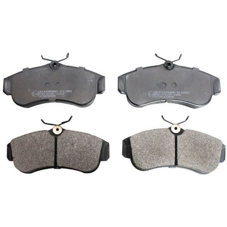 DENCKERMANN B110561 Brake Pads Set Front for