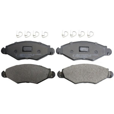 DENCKERMANN B110594 Brake Pads Set Front for